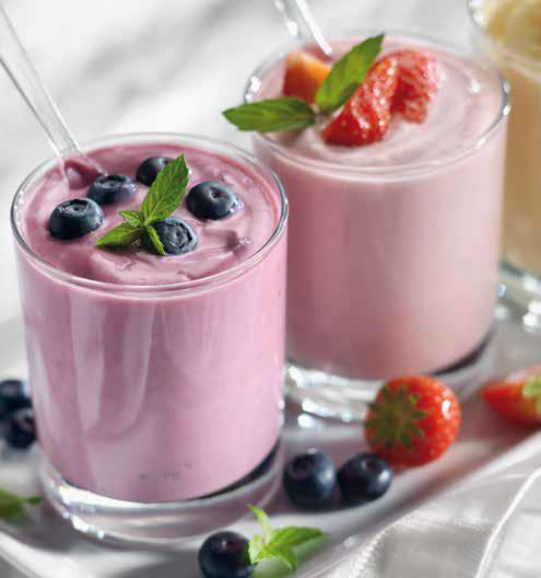 Fruchtanteil von weniger als 3,5% Joghurt mit Fruchtzubereitung