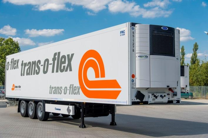 Transporter mit aktiv temperierter Thermo-Box für gemeinsame Zustellung von Standard-/ und