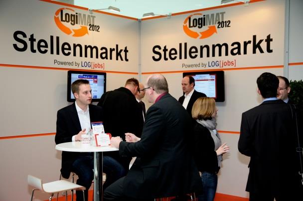 Stellenmarkt powered by Auf der LogiMAT 2016 wird zum fünften Mal als Partner der Messe Unternehmen die Möglichkeit zum Rekrutieren