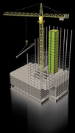 Gebäudes/Projektes. BAUUNTERNEHMER BUILDING INFORMATION MODELING ARCHITEKTEN BIM ist objektorientiertes Informationsmanagement.