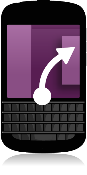Bleiben Sie in Verbindung mit BlackBerry Hub 1. Tippen Sie beim Verfassen einer E-Mail oder Textnachricht auf. 2. Navigieren Sie zu der Datei. 3. Tippen Sie auf die Datei.