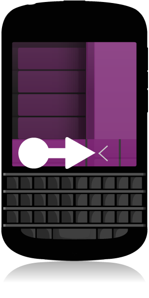 Mit BBM sehen und gesehen werden Starten eines BBM-Chats Verwenden Sie BBM für Live-Chats mit Ihren BlackBerry-Kontakten und empfangen Sie eine Benachrichtigung, wenn Ihre Nachricht gelesen wurde.