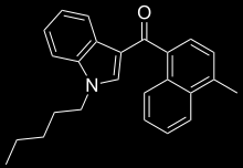 JWH-007 JWH-122 Methylgruppe