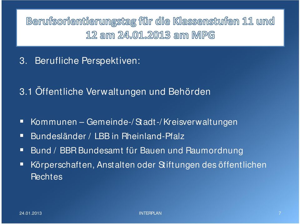 Gemeinde-/Stadt-/Kreisverwaltungen Bundesländer / LBB in