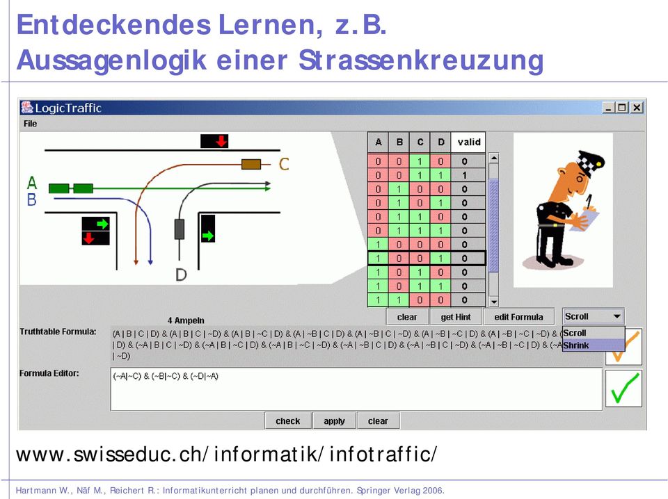 Strassenkreuzung www.