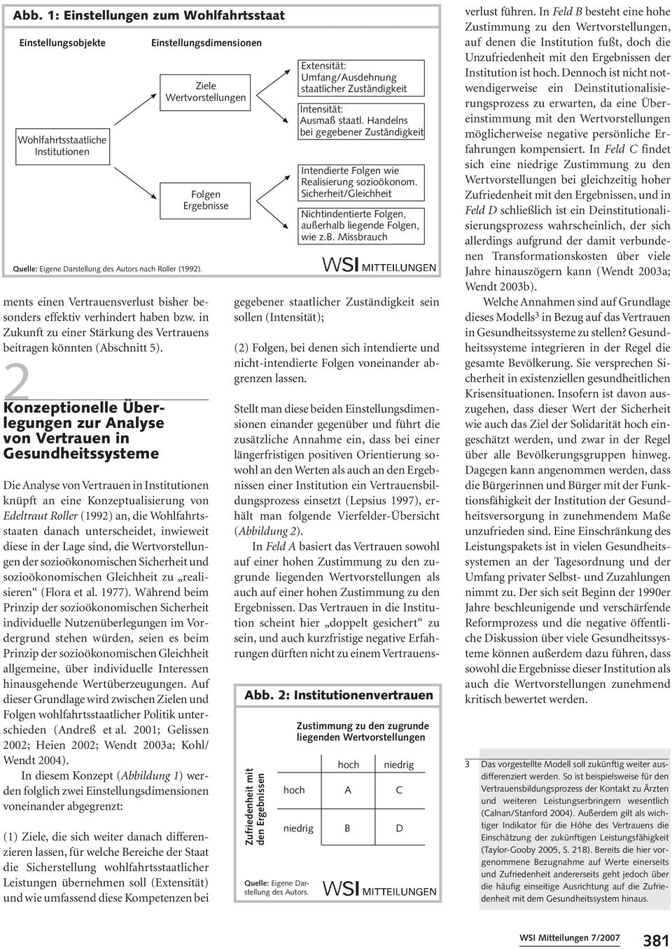 2Konzeptionelle Überlegungen zur Analyse von Vertrauen in Gesundheitssysteme Einstellungsdimensionen Ziele Wertvorstellungen Folgen Ergebnisse Die Analyse von Vertrauen in Institutionen knüpft an