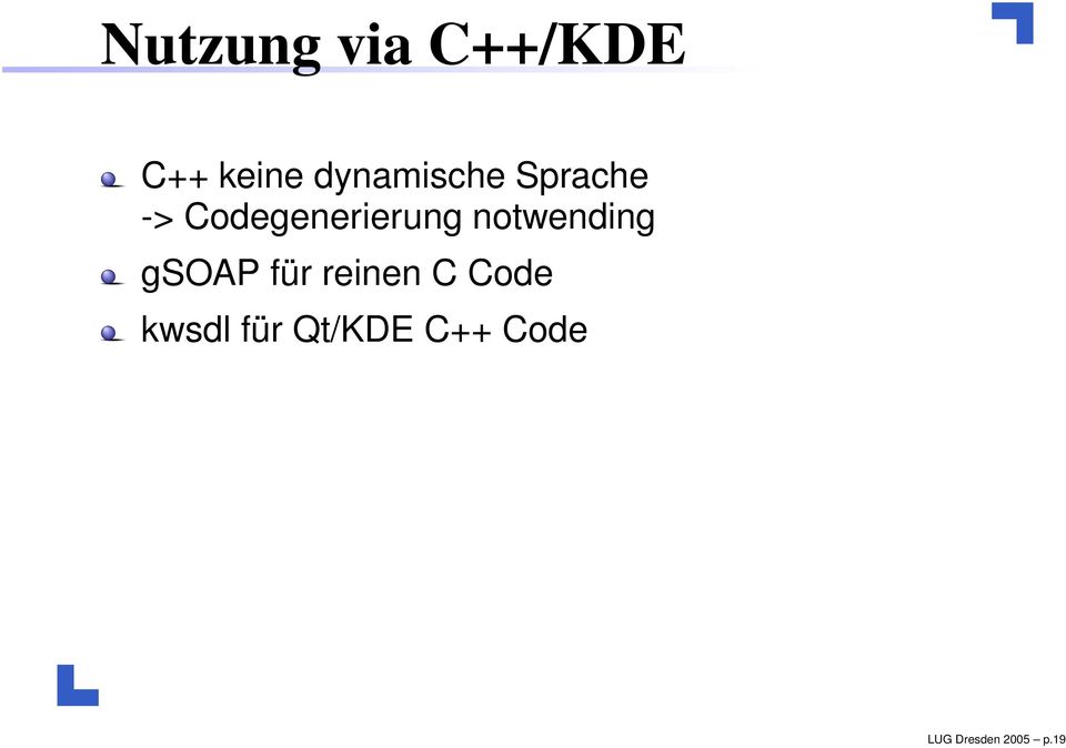 notwending gsoap für reinen C Code