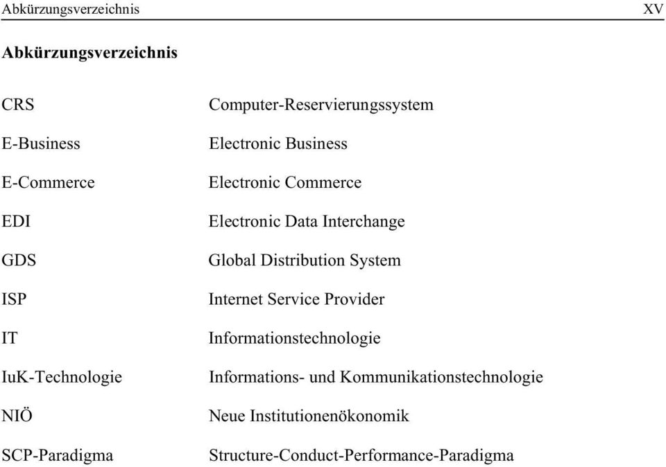 Commerce Electronic Data Interchange Global Distribution System Internet Service Provider
