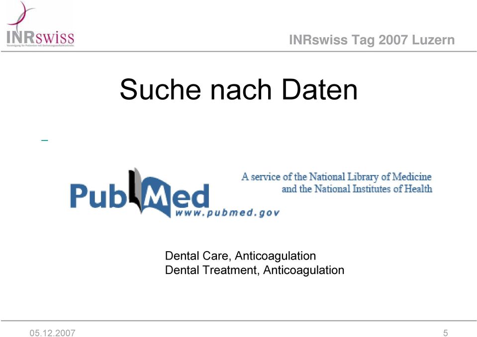Anticoagulation Dental