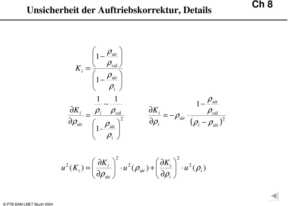 Atrebskorrektr, Detals -