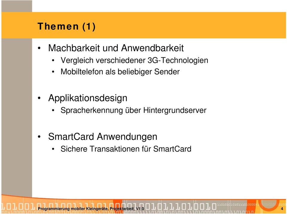 Spracherkennung über Hintergrundserver SmartCard Anwendungen Sichere