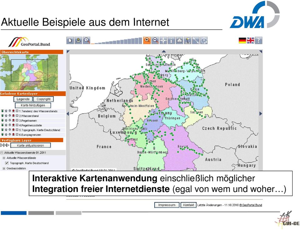 einschließlich möglicher Integration