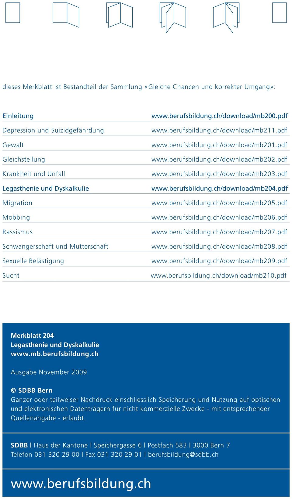 pdf www.berufsbildung.ch/download/mb202.pdf www.berufsbildung.ch/download/mb203.pdf www.berufsbildung.ch/download/mb204.pdf www.berufsbildung.ch/download/mb205.pdf www.berufsbildung.ch/download/mb206.