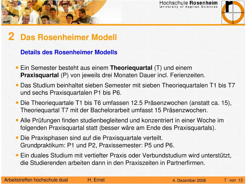 15), Theoriequartal T7 mit der Bachelorarbeit umfasst 15 Präsenzwochen.