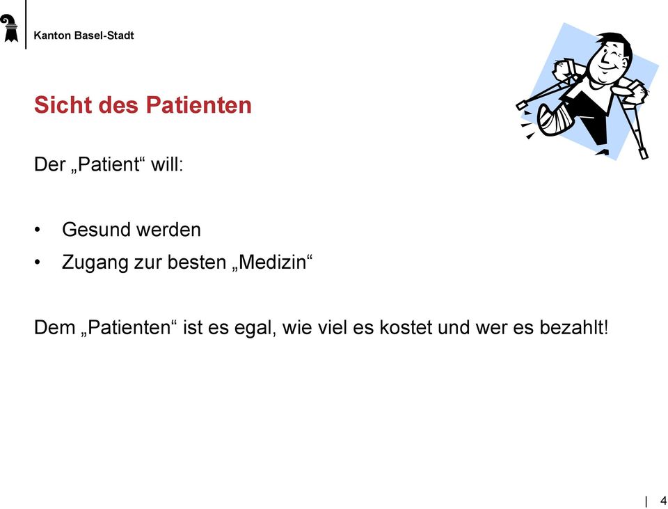 besten Medizin Dem Patienten ist es