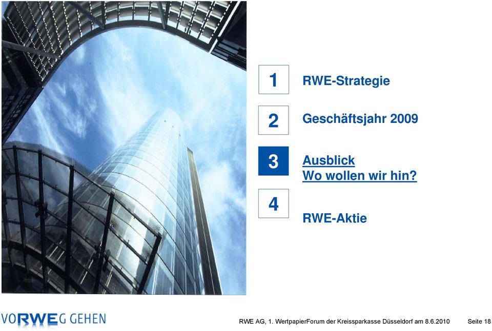 RWE-Aktie RWE AG, 1.