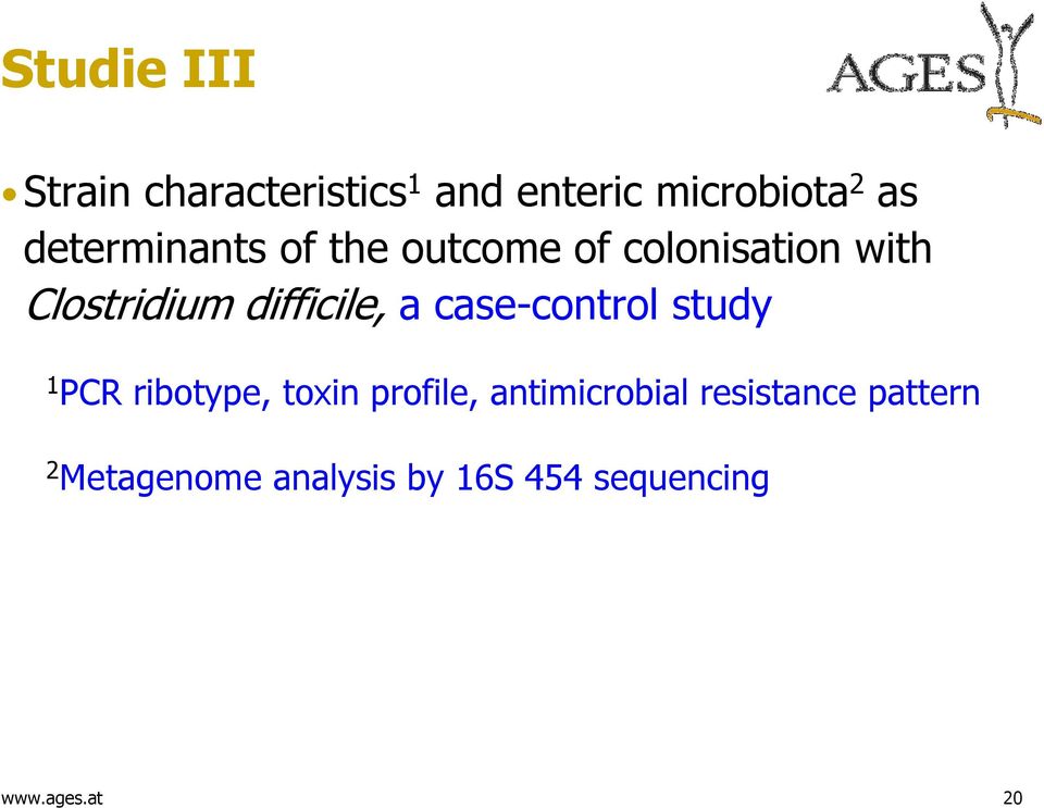 difficile, a case-control study 1 PCR ribotype, toxin profile,