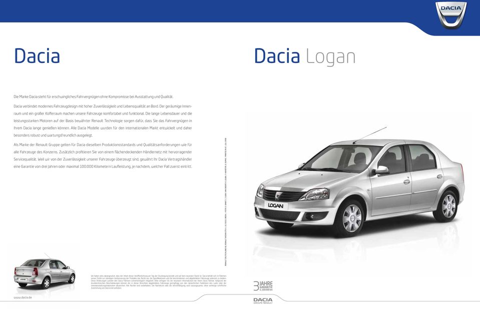 Die lange Lebensdauer und die leistungsstarken Motoren auf der Basis bewährter Renault Technologie sorgen dafür, dass Sie das Fahrvergnügen in Ihrem Dacia lange genießen können.