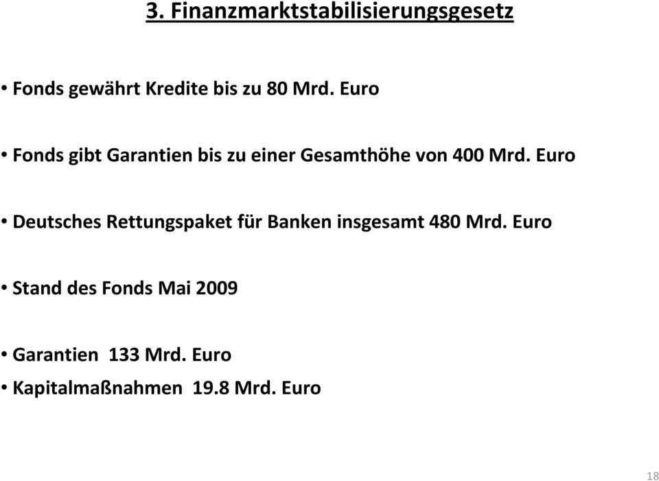 Euro Deutsches Rettungspaket für Banken insgesamt 480 Mrd.