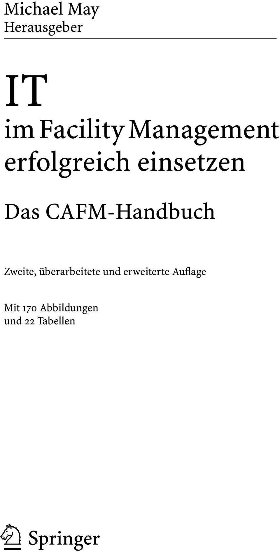 CAFM-Handbuch Zweite, überarbeitete und