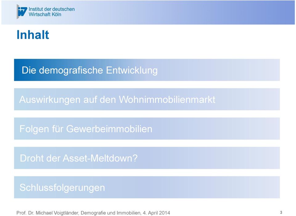 Wohnimmobilienmarkt Folgen für