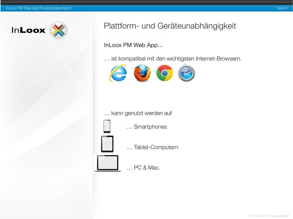 wichtigsten Internet-Browsern.