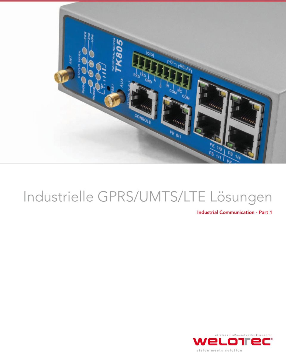 Industrielle GPRS/UMTS/LTE