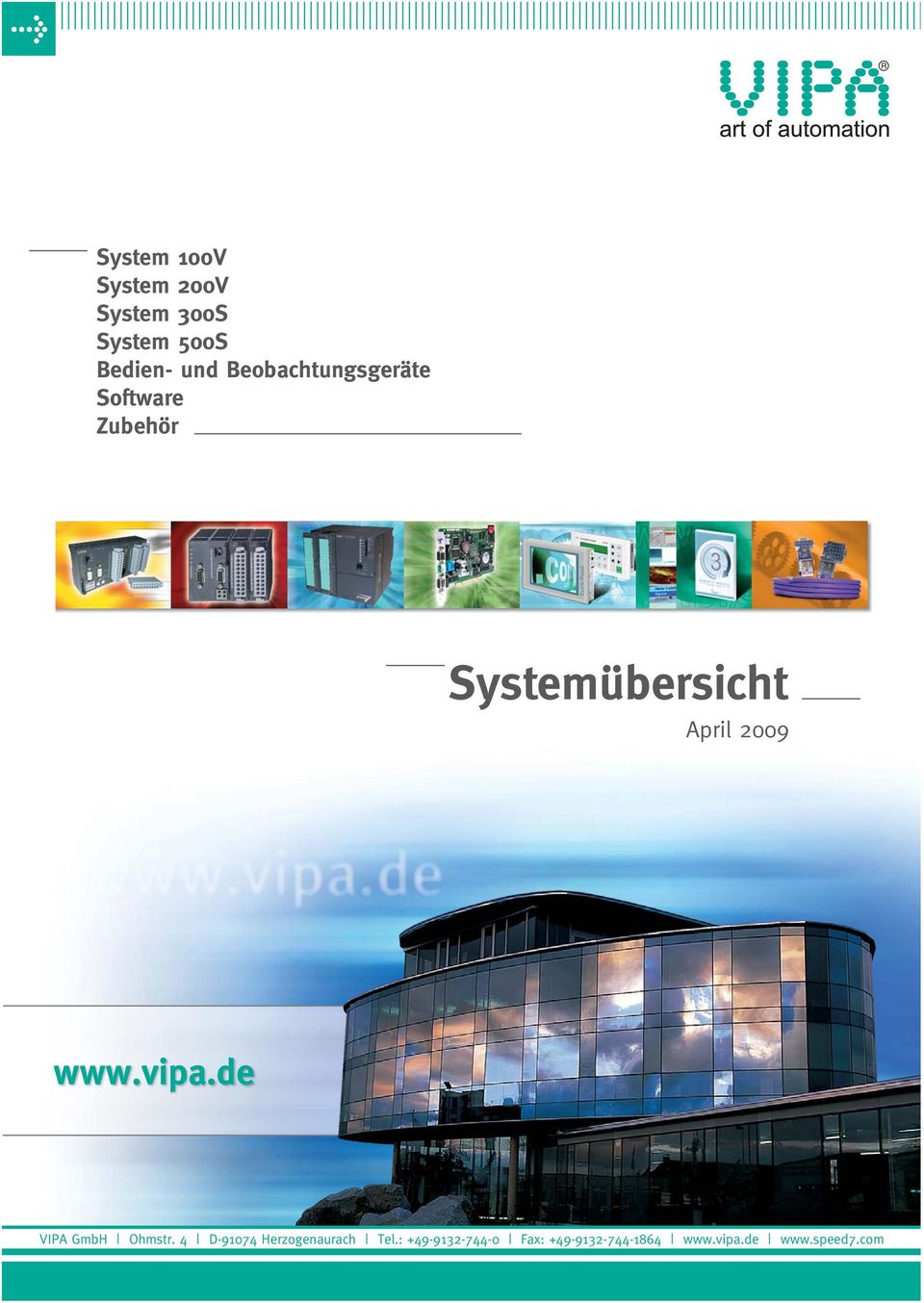 2009 www.vipa.de VIPA GmbH Ohmstr.