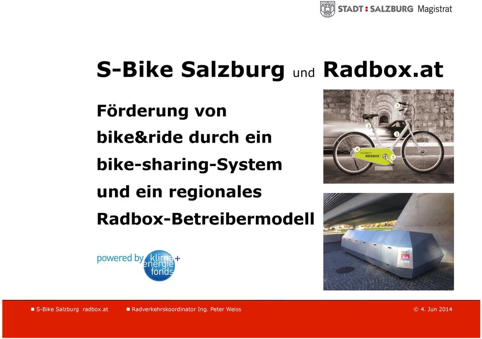bike-sharing-system und ein regionales