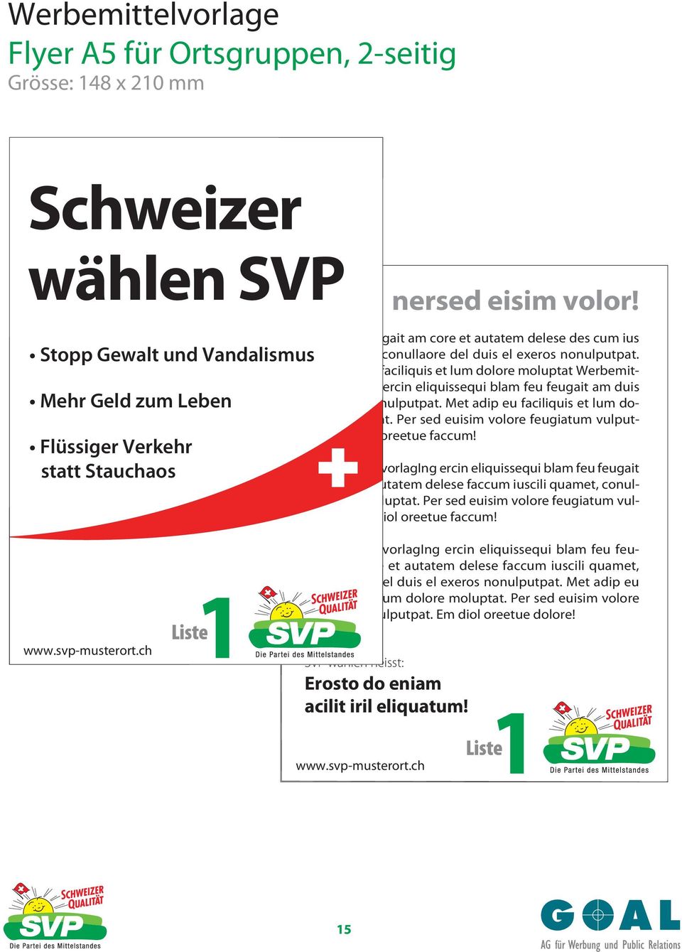 Met adip eu faciliquis et lum dolore moluptat WerbemittelvorlagIng ercin eliquissequi blam feu feugait am duis el exeros nonulputpat. Met adip eu faciliquis et lum dolore moluptat.