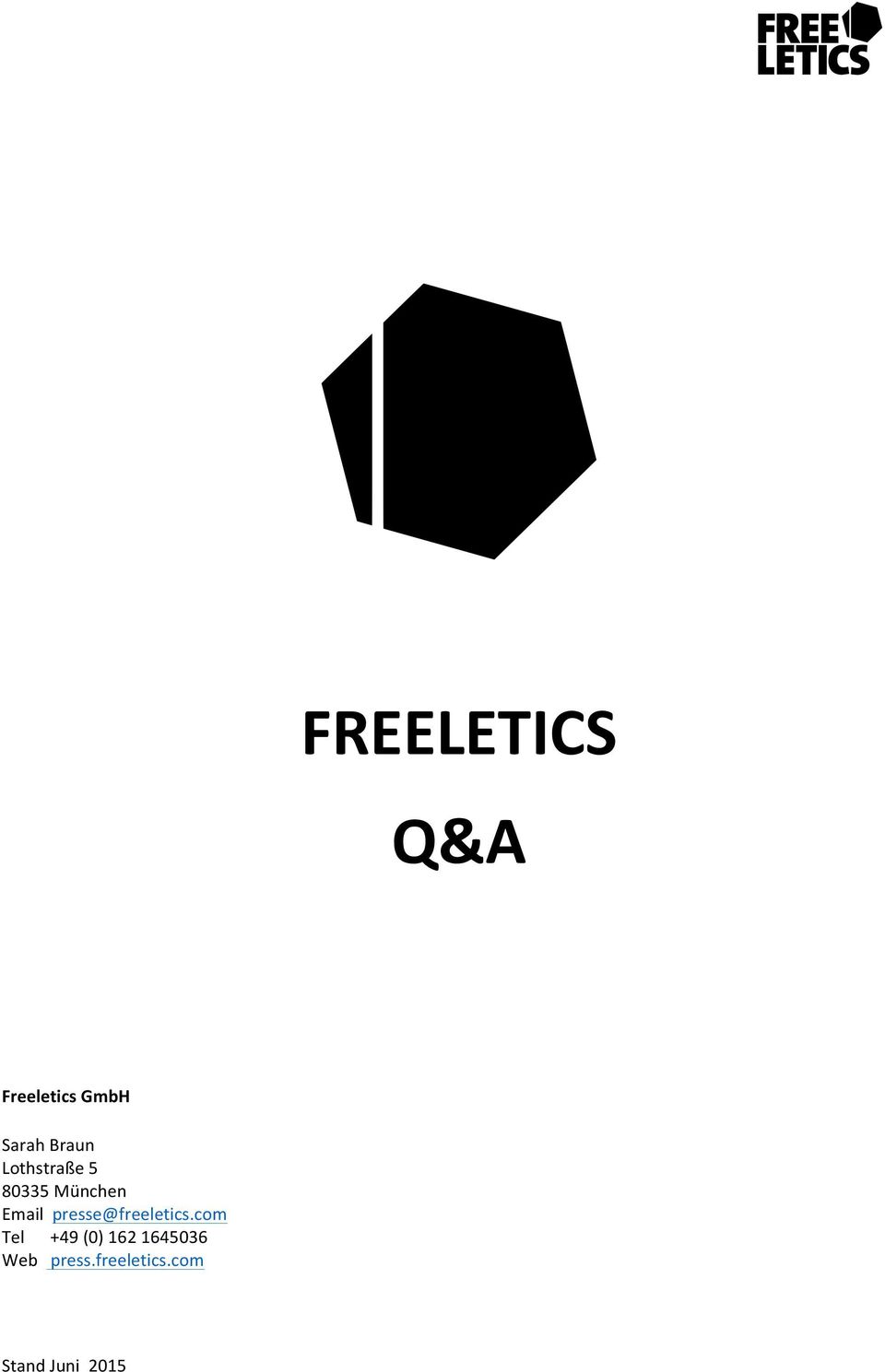 Email presse@freeletics.