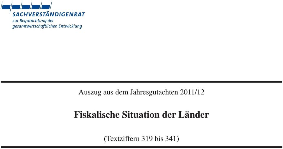 Fiskalische Situation