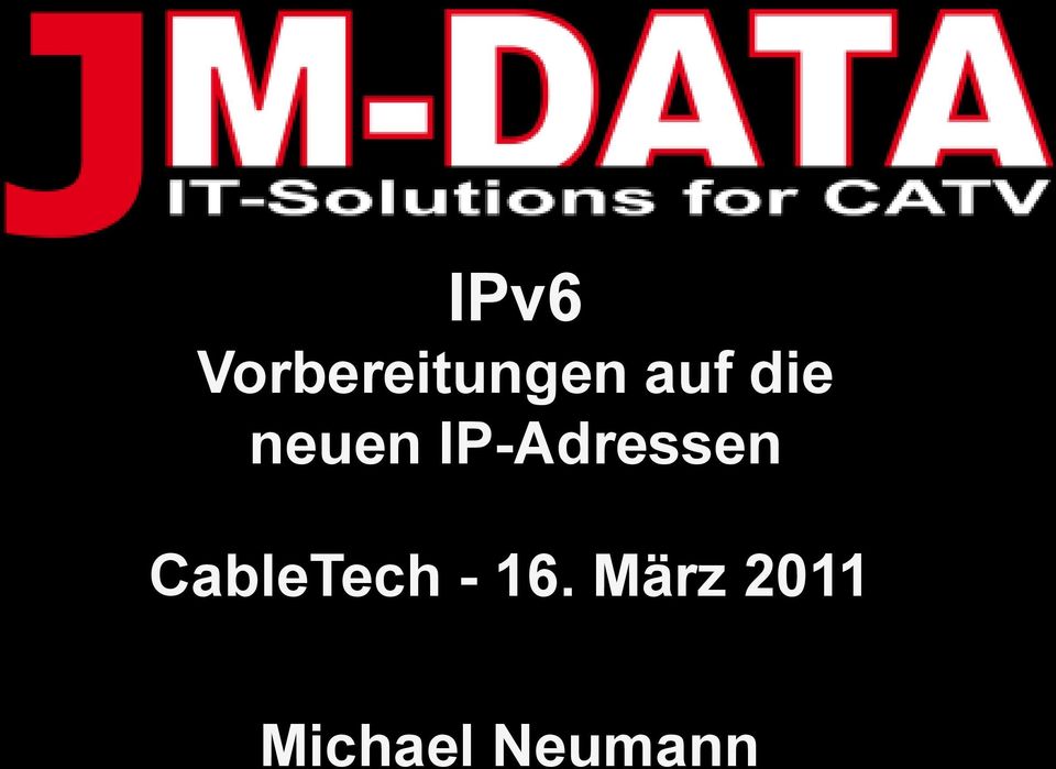IP-Adressen CableTech