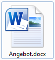 Programm benützen MS Word 2010 Basis Zudem können Sie über das Untermenü auf die Liste der zuletzt verwendeten Worddateien zugreifen.