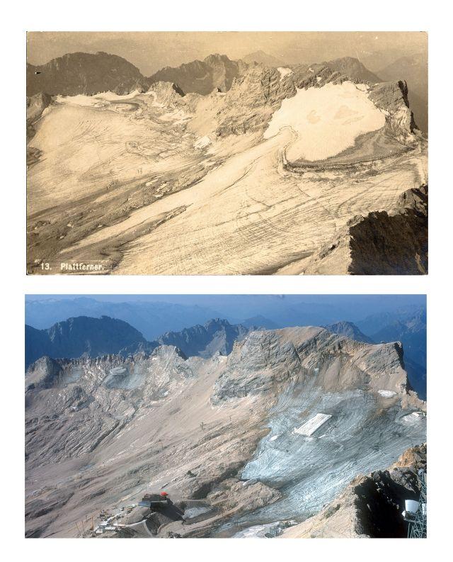 Folgen der Gletscherschmelze: Schlamm- und