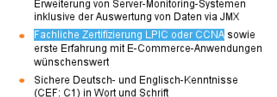 Professionals mit Linux Know-How