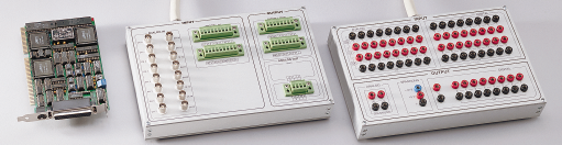 Achlußtechnik Achlußeinheiten, Kabel und Stecker für Multi-LAB / Tischgehäuse Die Achlußboxen C1 und C dienen zum komfortablen Achluß Ihrer Meßaufnehmer an die Multi-LAB/-Karte.