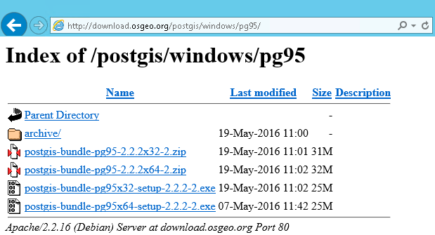 POSTGIS PostGIS ist eine Erweiterung zu PostgreSQL zum Arbeiten mit räumlichen Daten. Nähere Informationen finden Sie u.a. unter http://postgis.net/install/ DOWNLOAD Auf http://postgis.