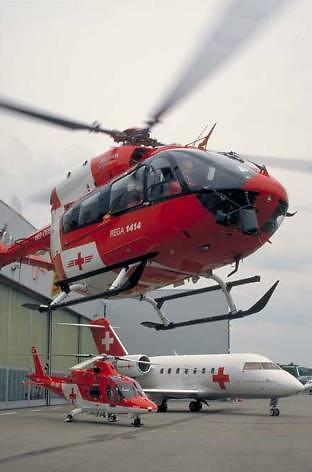 Schweizerische Rettungsflugwacht Rega Nothilfe aus der Luft