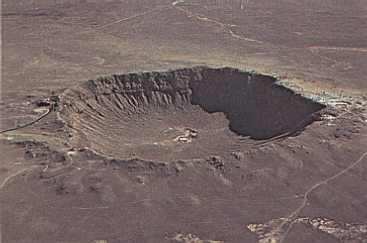Elastischer Stoßprozess Inelastische Stoßprozesse Arizona, Meteorit Ø = 1200 m