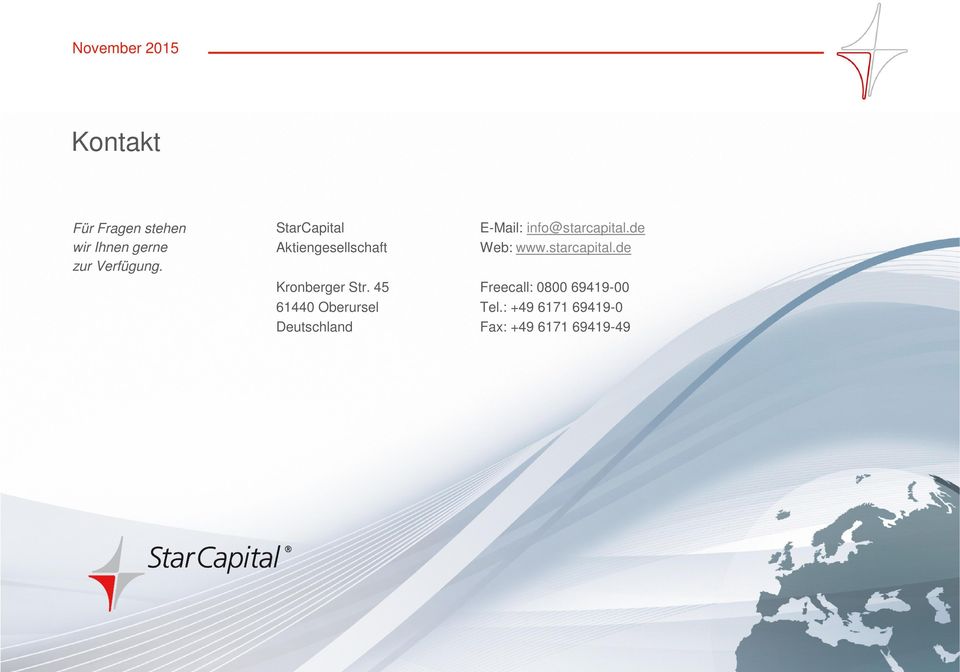 45 61440 Oberursel Deutschland E-Mail: info@starcapital.