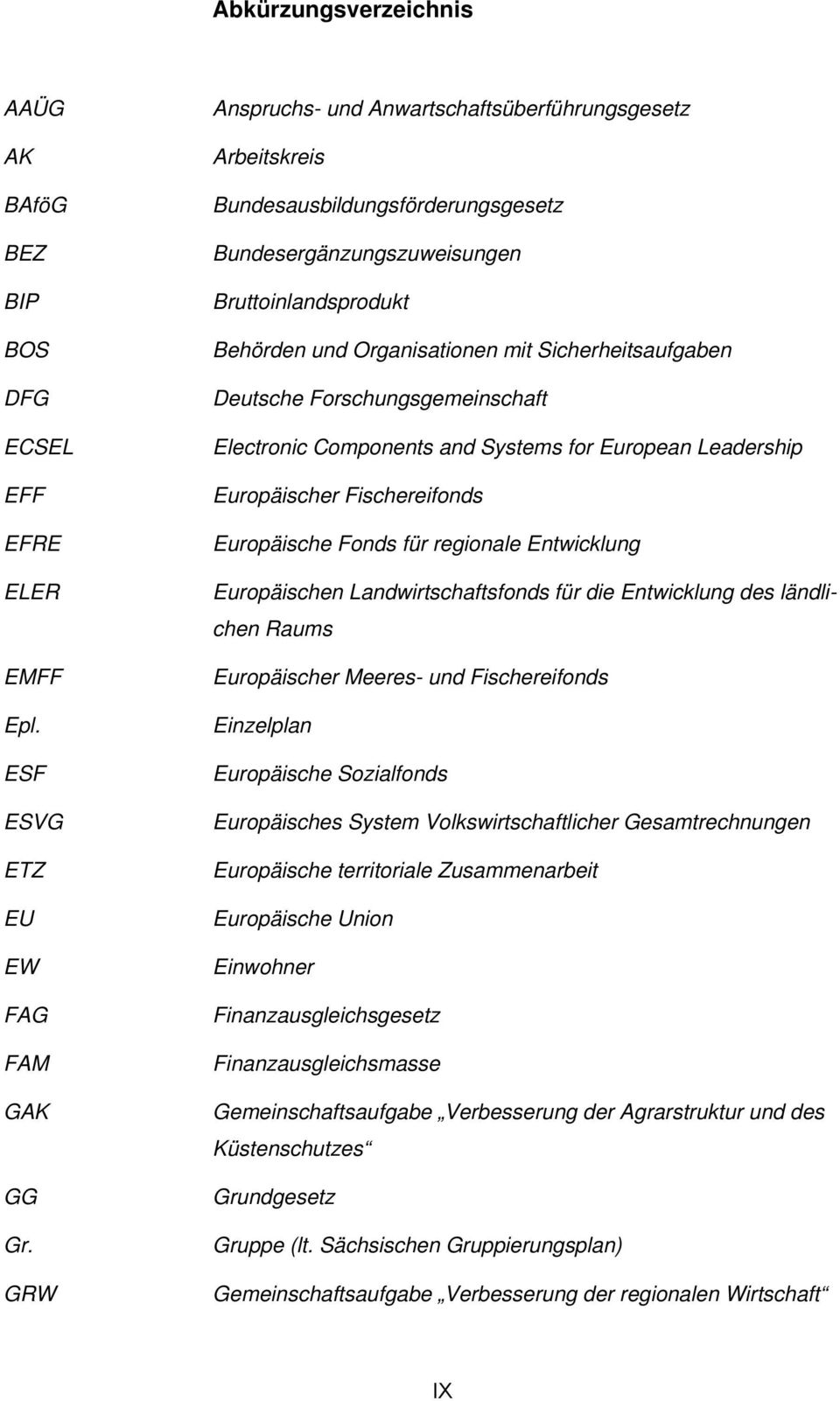 Deutsche Forschungsgemeinschaft Electronic Components and Systems for European Leadership Europäischer Fischereifonds Europäische Fonds für regionale Entwicklung Europäischen Landwirtschaftsfonds für