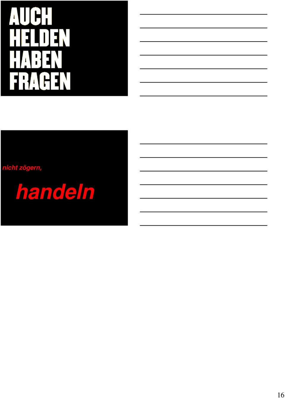 handeln