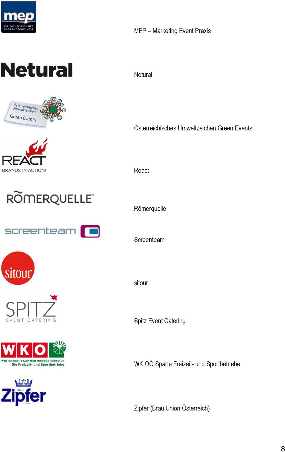 Screenteam sitour Spitz Event Catering WK OÖ Sparte