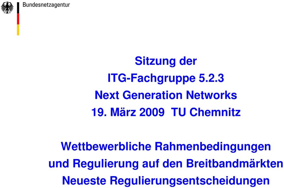 März 2009 TU Chemnitz Wettbewerbliche