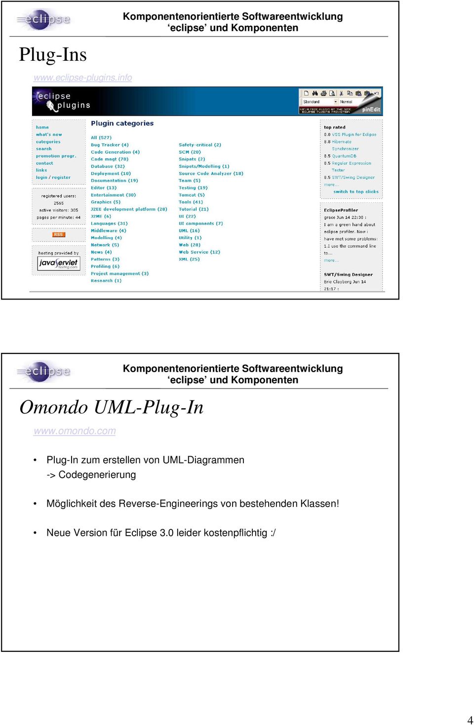 com Plug-In zum erstellen von UML-Diagrammen ->