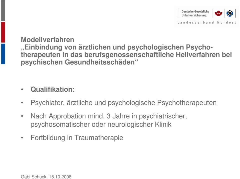 Psychiater, ärztliche und psychologische Psychotherapeuten Nach Approbation mind.