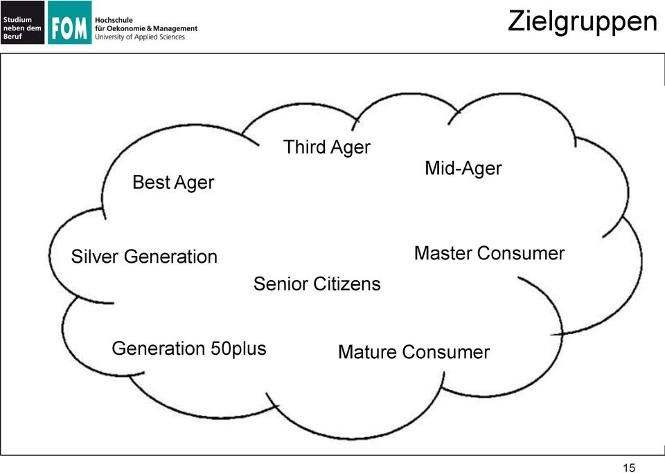 Senior Citizens Master Consumer