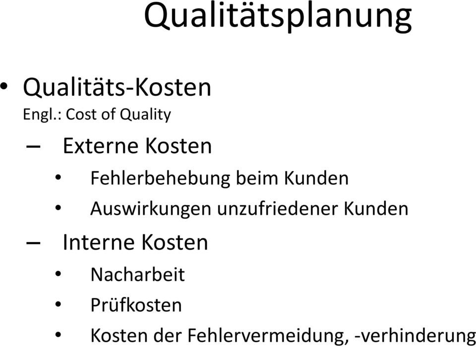 Kunden Auswirkungen unzufriedener Kunden Interne