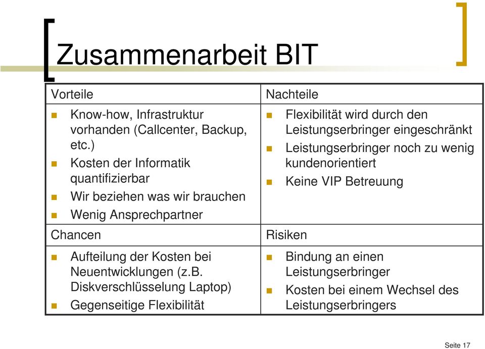 Neuentwicklungen (z.b.